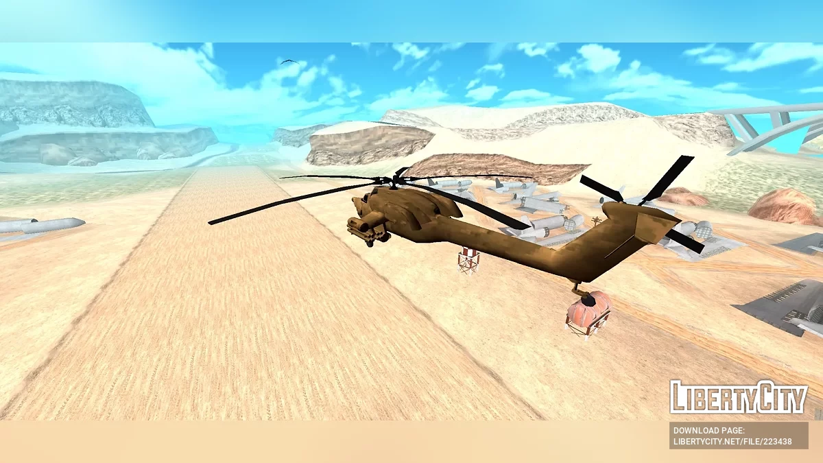 Mi-28 Нічний мисливець [Тільки DFF] / GTA San Andreas (iOS, Android)