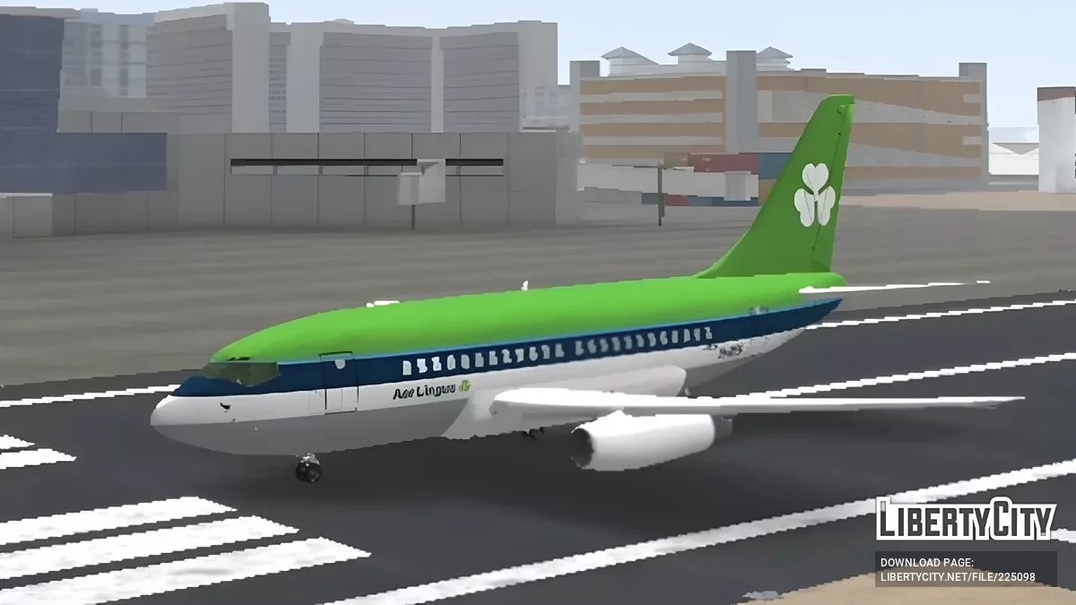 Aer Lingus Boeing 737-200 / GTA San Andreas (iOS, Android)
