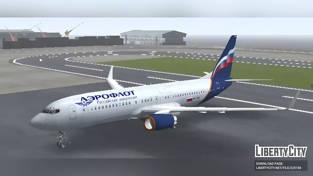 Aeroflot Boeing 737 / GTA San Andreas (iOS, Android)