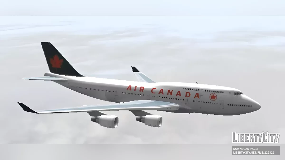 Air Canada Boeing 747 / GTA San Andreas (iOS, Android)