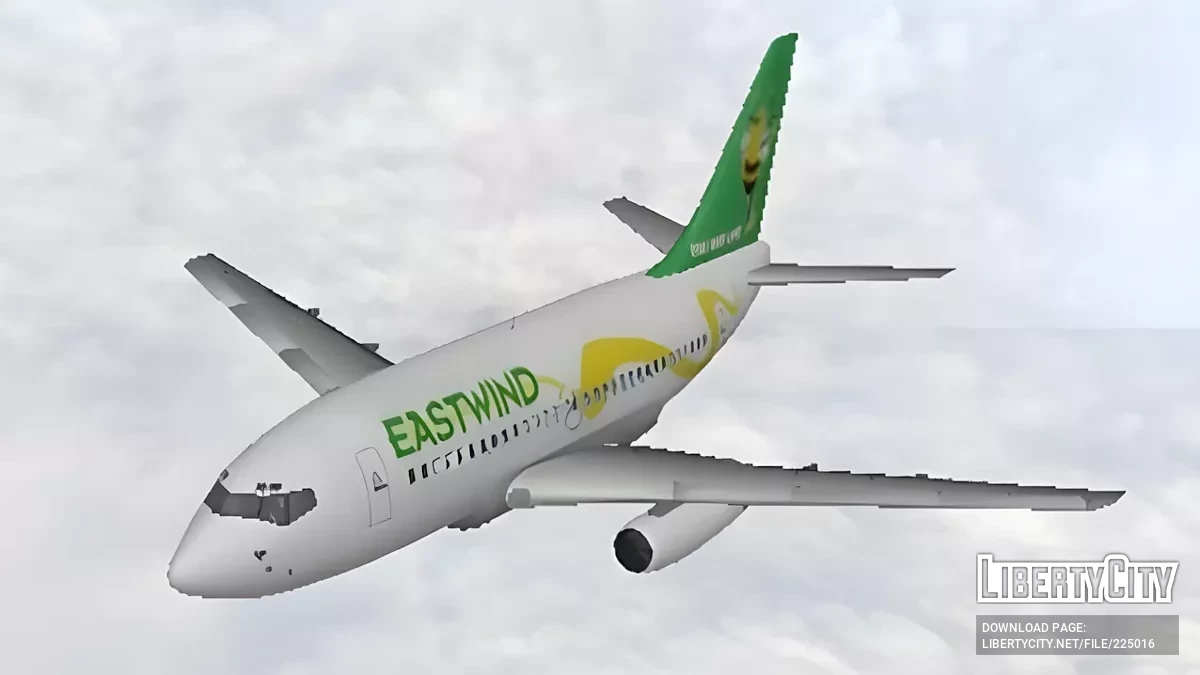 Eastwind Airlines Boeing 737-200 / GTA San Andreas (iOS, Android)