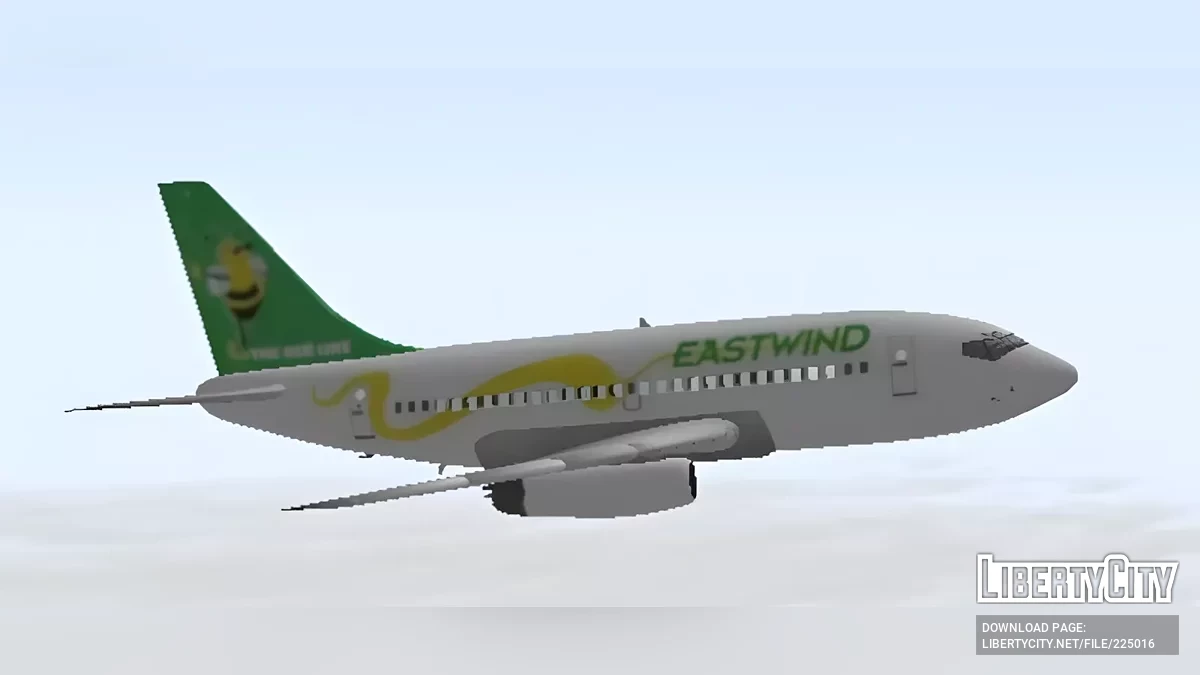 Eastwind Airlines Boeing 737-200 / GTA San Andreas (iOS, Android)