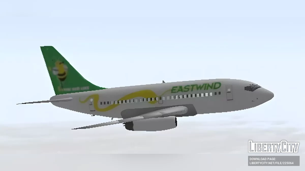 Eastwind Airlines Boeing 737-200 / GTA San Andreas (iOS, Android)