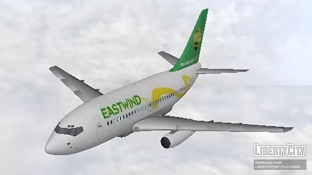Eastwind Airlines Boeing 737-200 / GTA San Andreas (iOS, Android)
