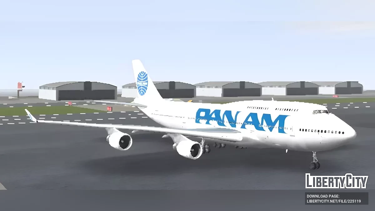 Pan Am Boeing 747 / GTA San Andreas (iOS, Android)