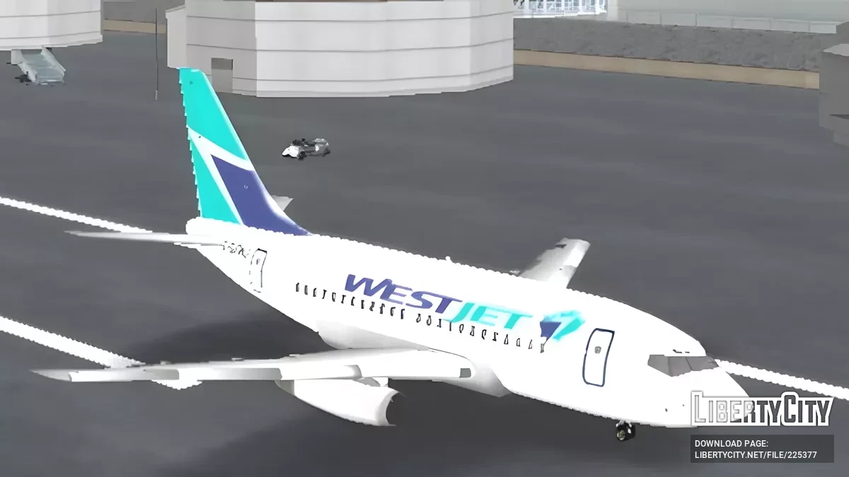 Westjet Boeing 737-200 / GTA San Andreas (iOS, Android)