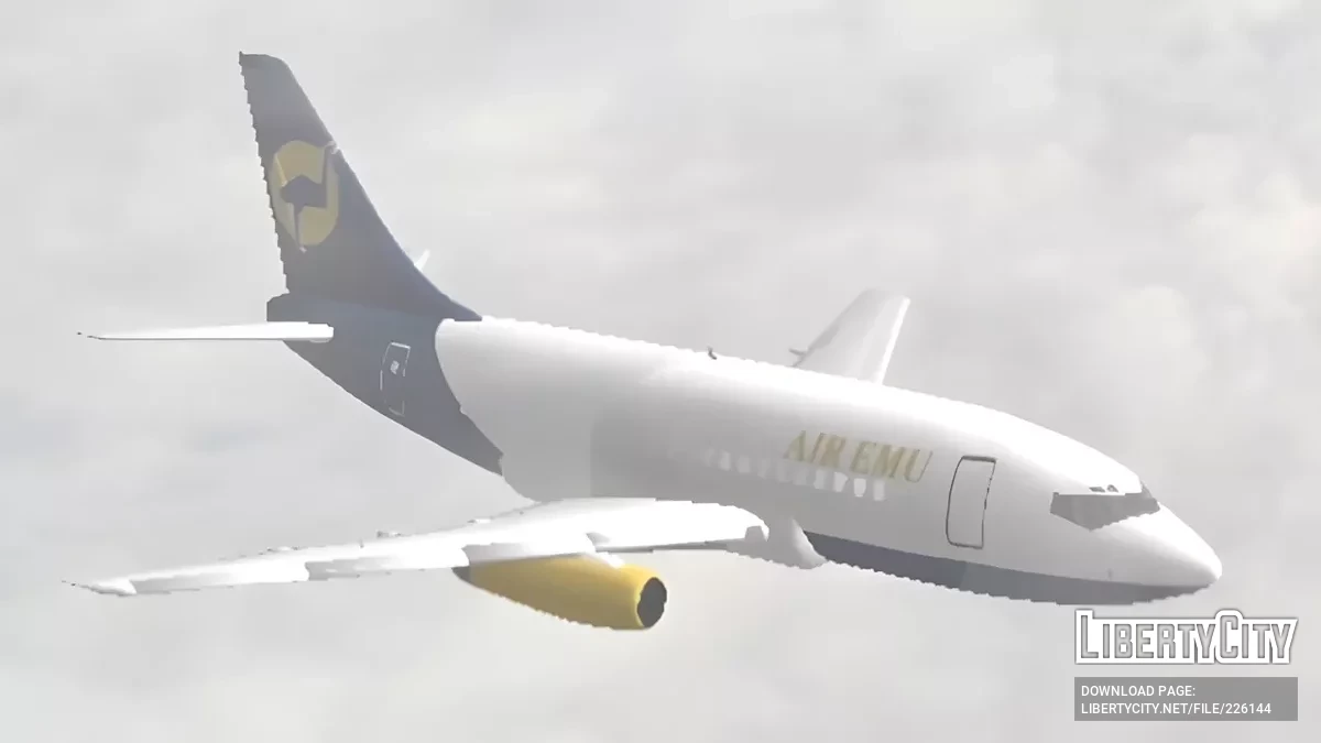 Air Emu Boeing 737-200 / GTA San Andreas (iOS, Android)