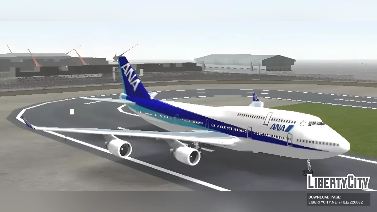 All Nippon Havayolları Boeing 747 / GTA San Andreas (iOS, Android)
