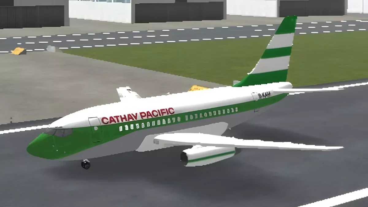 Cathay Pacific Boeing 737-200 / GTA San Andreas (iOS, Android)