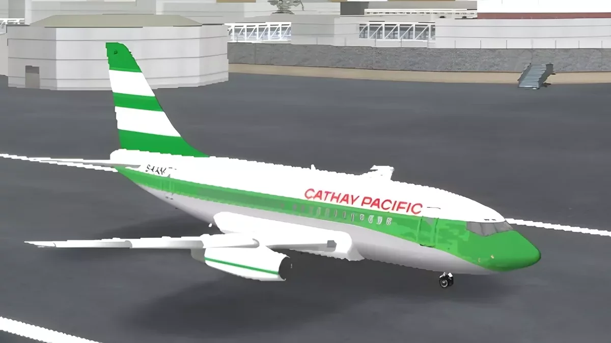 Cathay Pacific Boeing 737-200 / GTA San Andreas (iOS, Android)