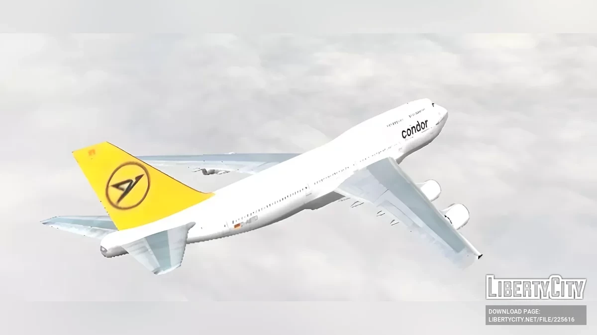 Condor Boeing 747 / GTA San Andreas (iOS, Android)