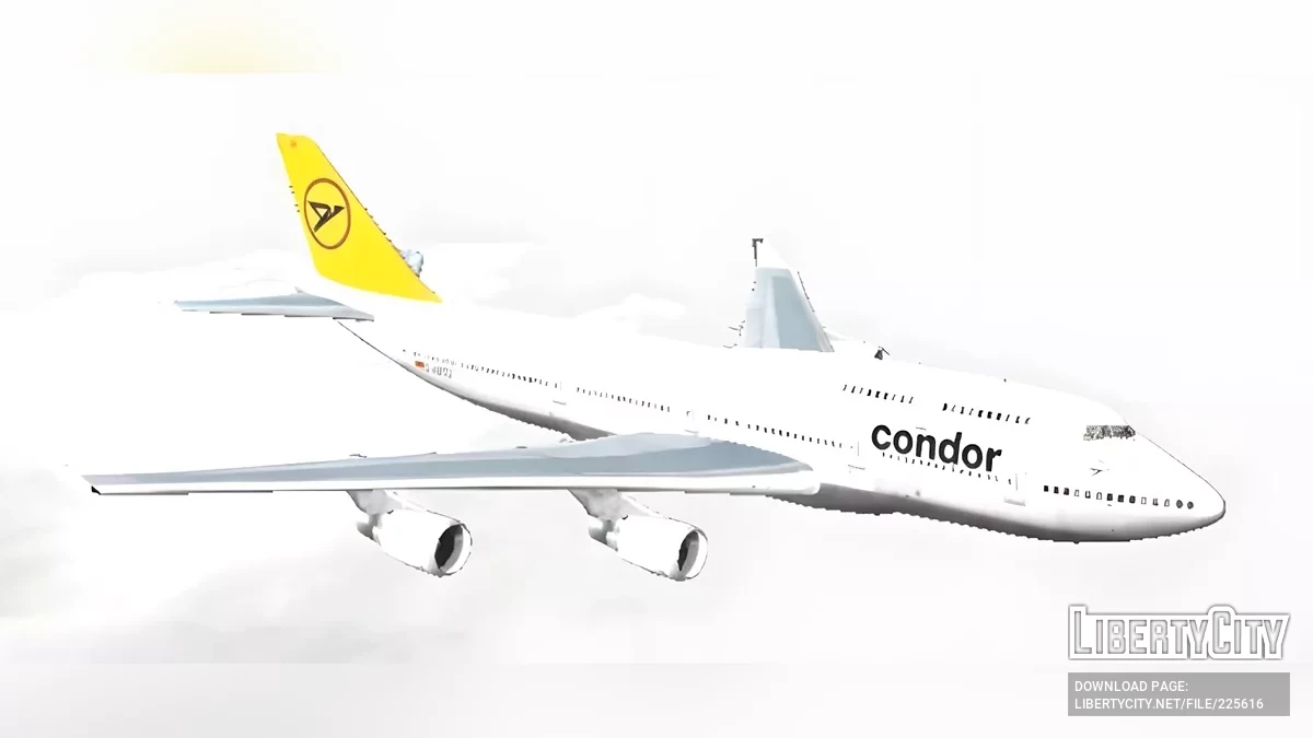 Condor Boeing 747 / GTA San Andreas (iOS, Android)