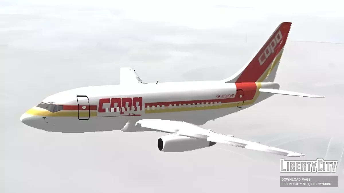 Copa Airlines Boeing 737-200 / GTA San Andreas (iOS, Android)