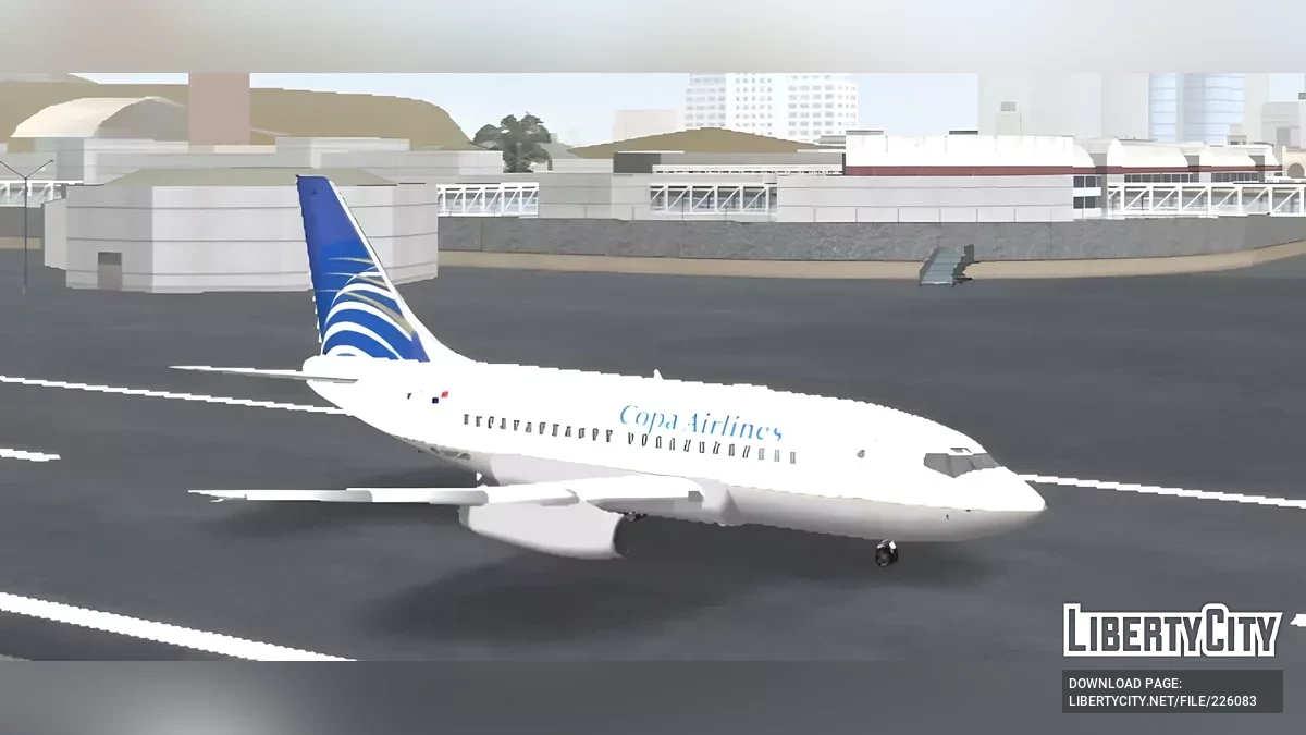 Copa Airlines Yeni Boyama Boeing 737-200 / GTA San Andreas (iOS, Android)