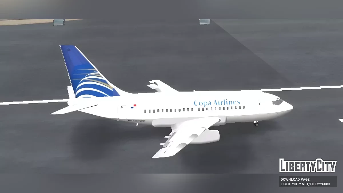 Copa Airlines Yeni Boyama Boeing 737-200 / GTA San Andreas (iOS, Android)