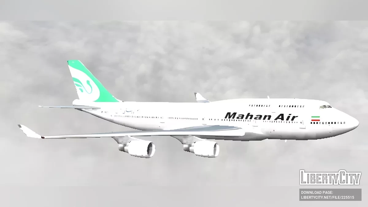 Mahan Air Boeing 747 / GTA San Andreas (iOS, Android)