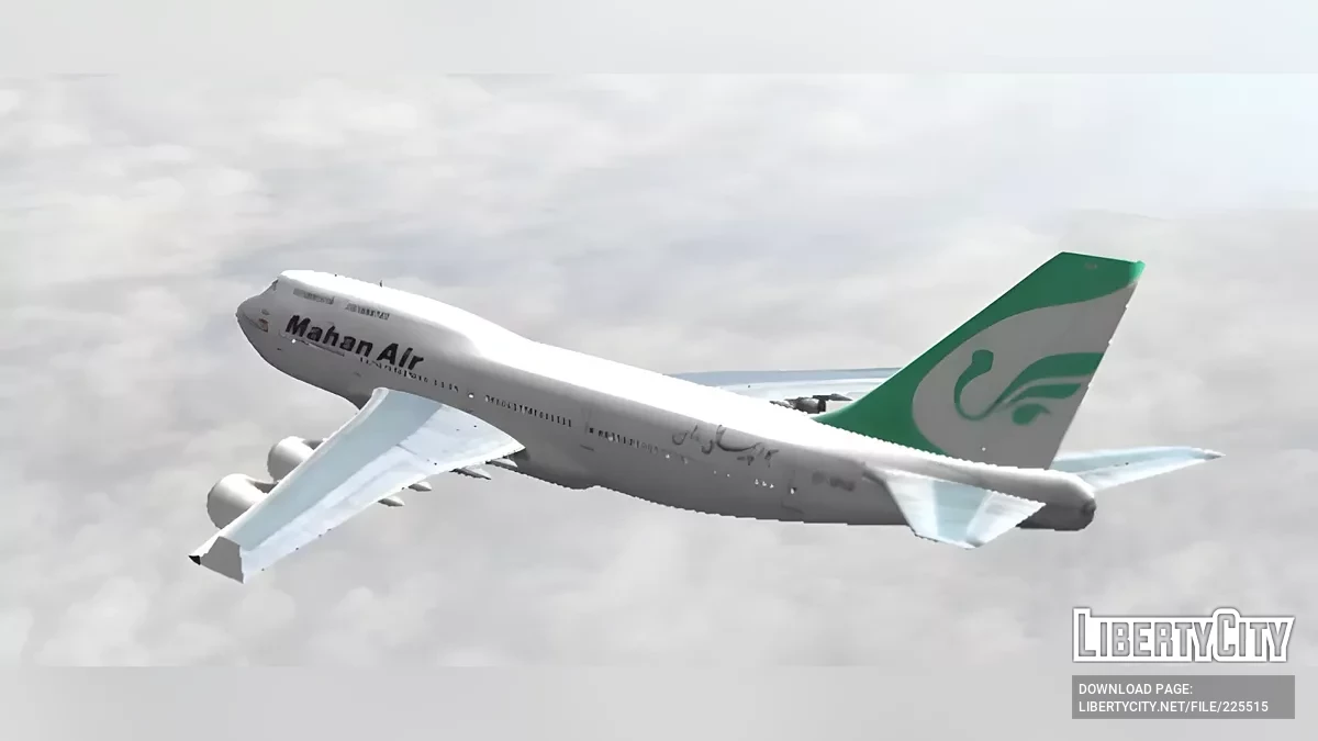 Mahan Air Boeing 747 / GTA San Andreas (iOS, Android)