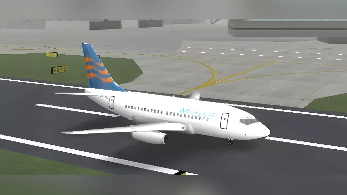 Merpati Boeing 737-200 / GTA San Andreas (iOS, Android)