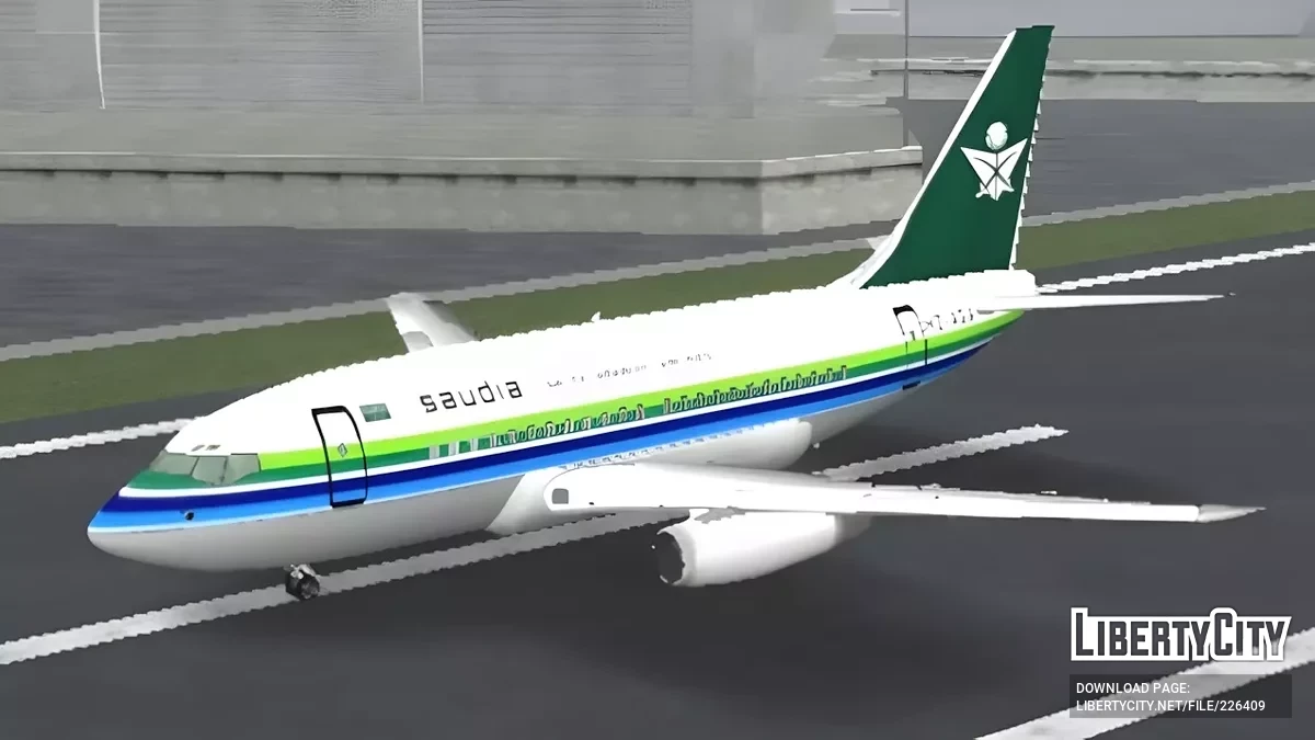 Saudia Boeing 737-200 / GTA San Andreas (iOS, Android)