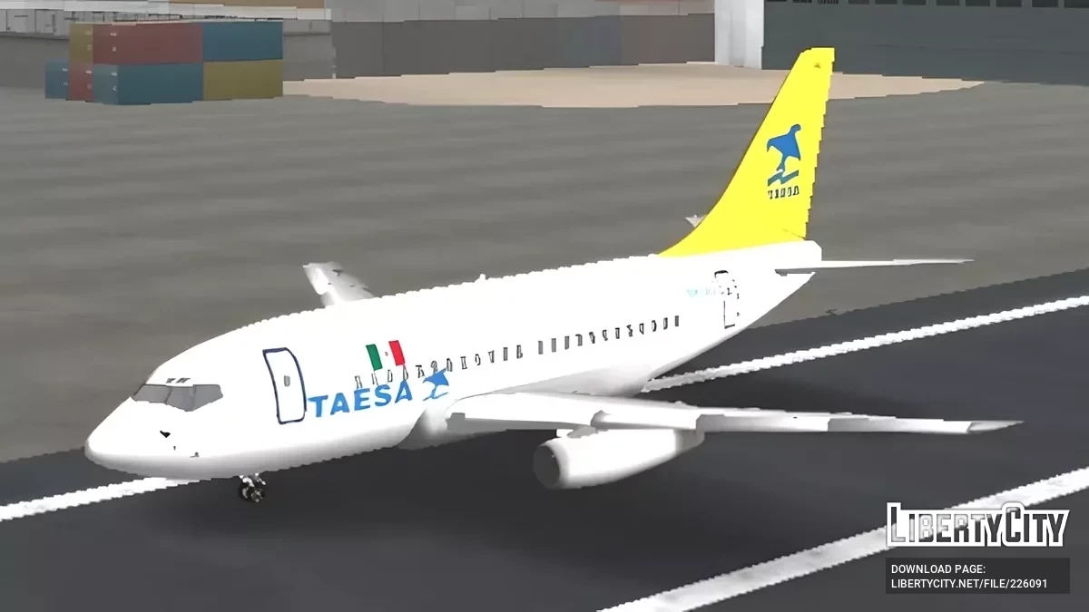 Taesa Boeing 737-200 / GTA San Andreas (iOS, Android)