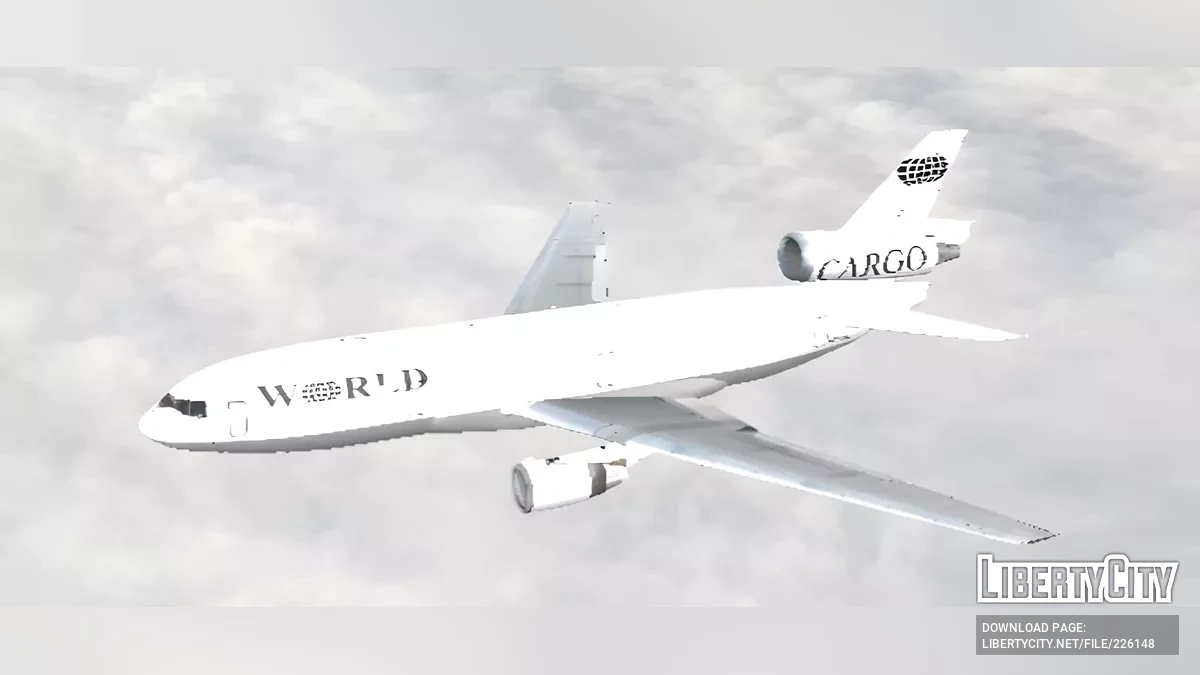 World Airways Cargo DC-10 / GTA San Andreas (iOS, Android)