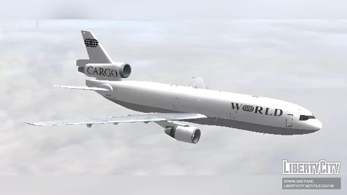 World Airways Cargo DC-10 / GTA San Andreas (iOS, Android)