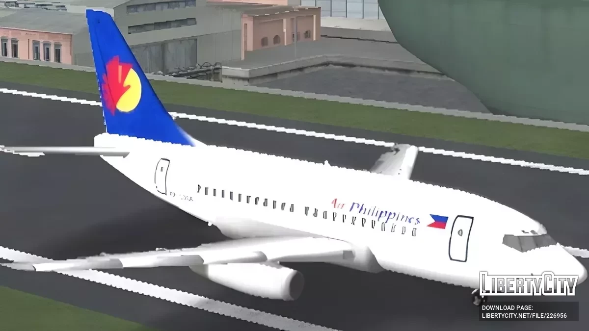 Boeing 737-200 d'Air Philippines / GTA San Andreas (iOS, Android)
