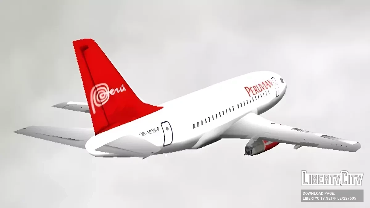 Перуанські авіалінії Boeing 737-200 / GTA San Andreas (iOS, Android)