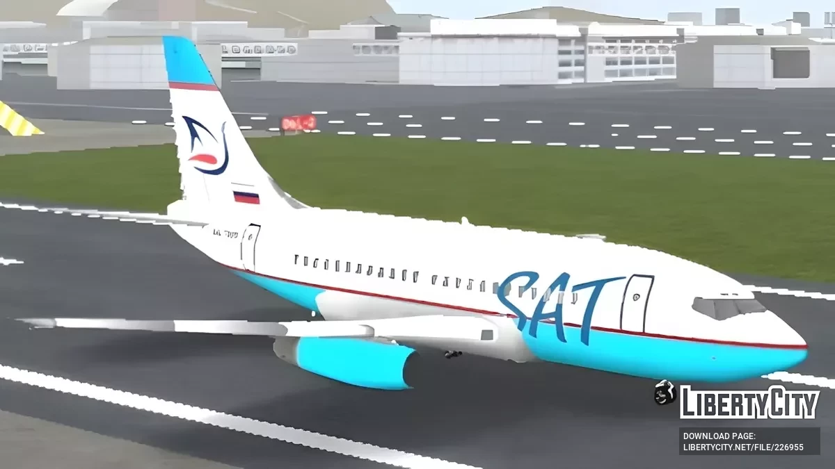 سات إيرلاينز بوينغ 737-200 / GTA سان أندرياس (iOS، أندرويد)