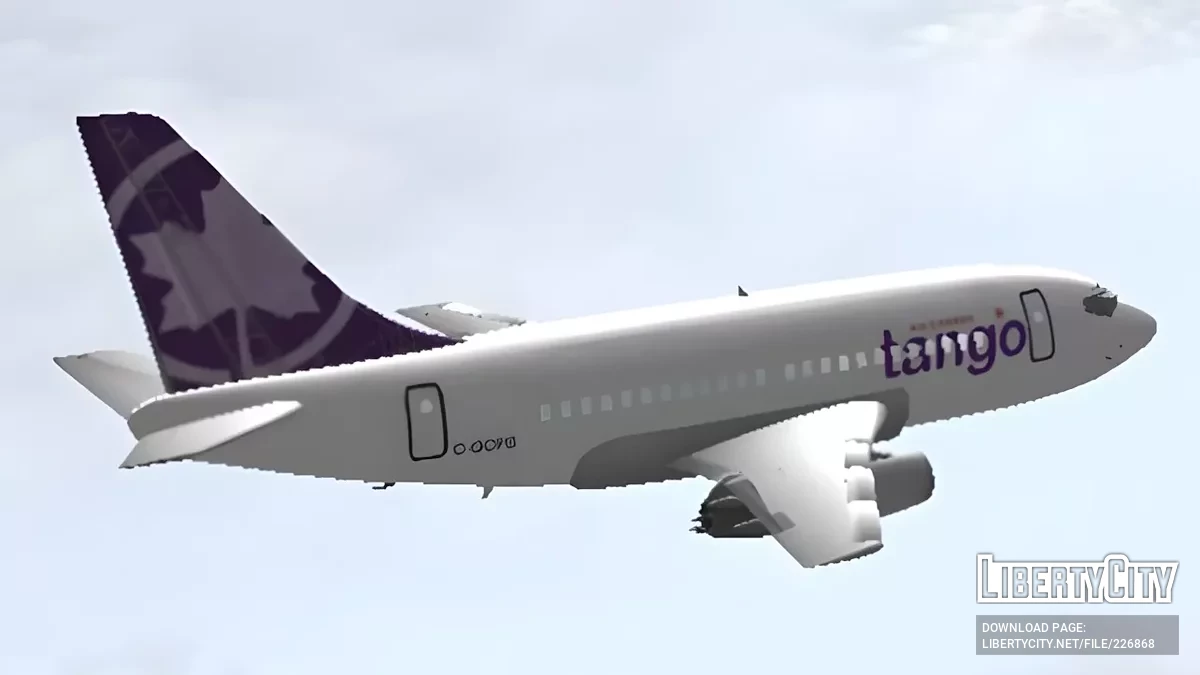 تانغو بوينغ 737-200 / GTA سان أندرياس (iOS، أندرويد)
