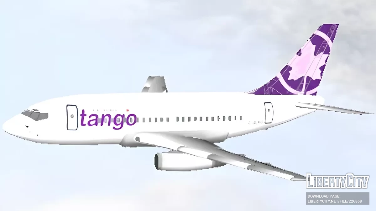 تانغو بوينغ 737-200 / GTA سان أندرياس (iOS، أندرويد)