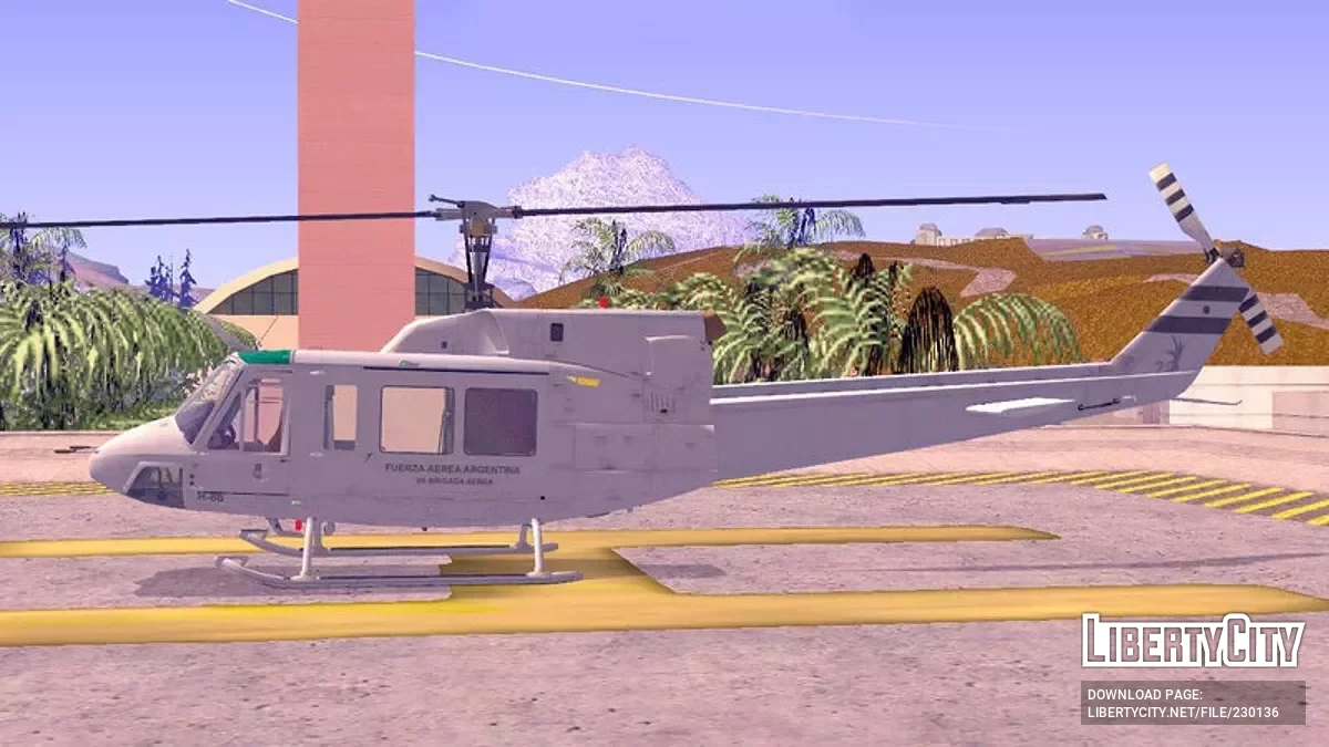 Bell 212 Аргентинські ВПС / GTA San Andreas (iOS, Android)
