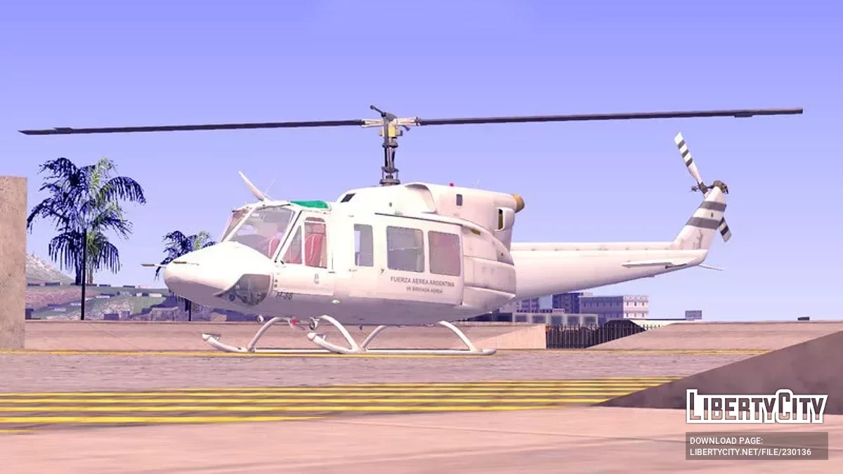 Bell 212 Аргентинські ВПС / GTA San Andreas (iOS, Android)
