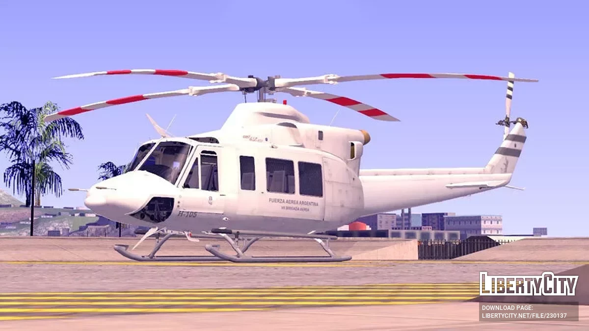 Bell 412 Аргентинські ВПС / GTA San Andreas (iOS, Android)