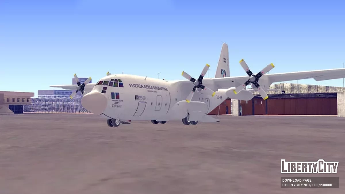C-130 Аргентинські ВПС / GTA San Andreas (iOS, Android)