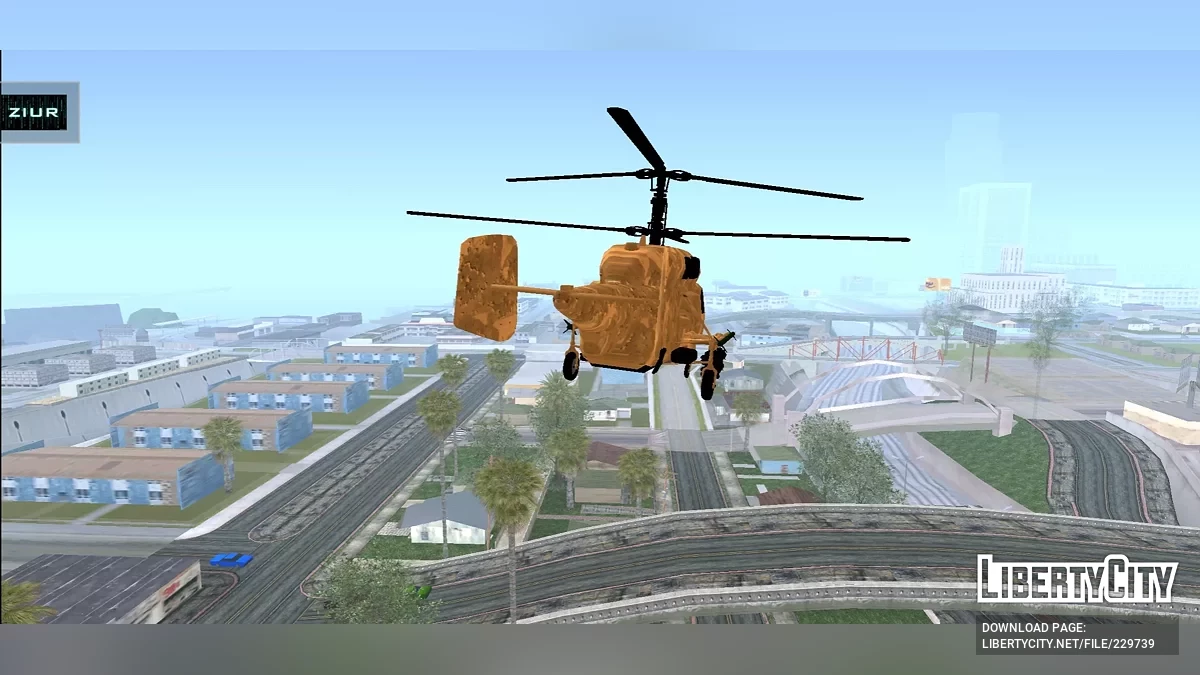 KA-52 Helix [Тільки DFF] / GTA San Andreas (iOS, Android)