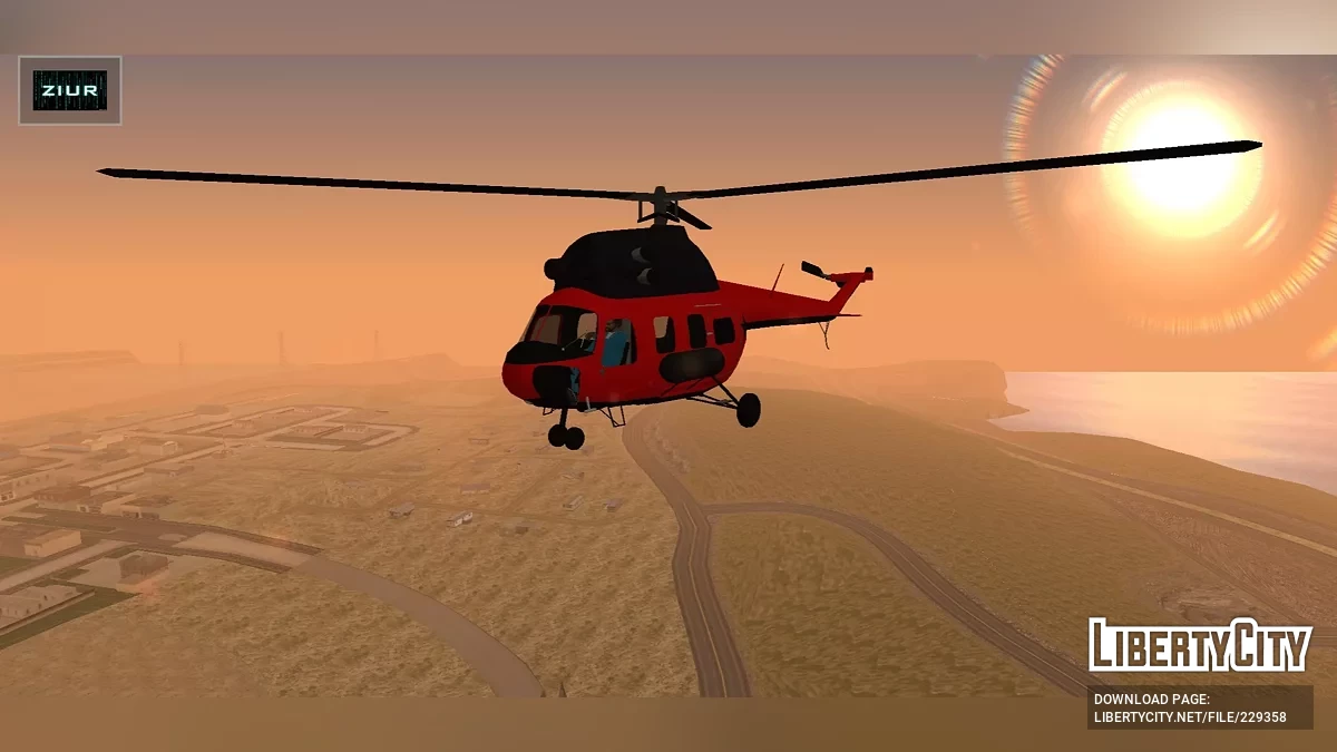 MI-8 [DFF Only] / GTA San Andreas (iOS, Android)