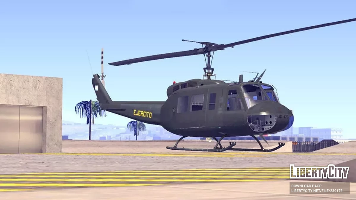 UH-1H Angkatan Darat Argentina / GTA San Andreas (iOS, Android)