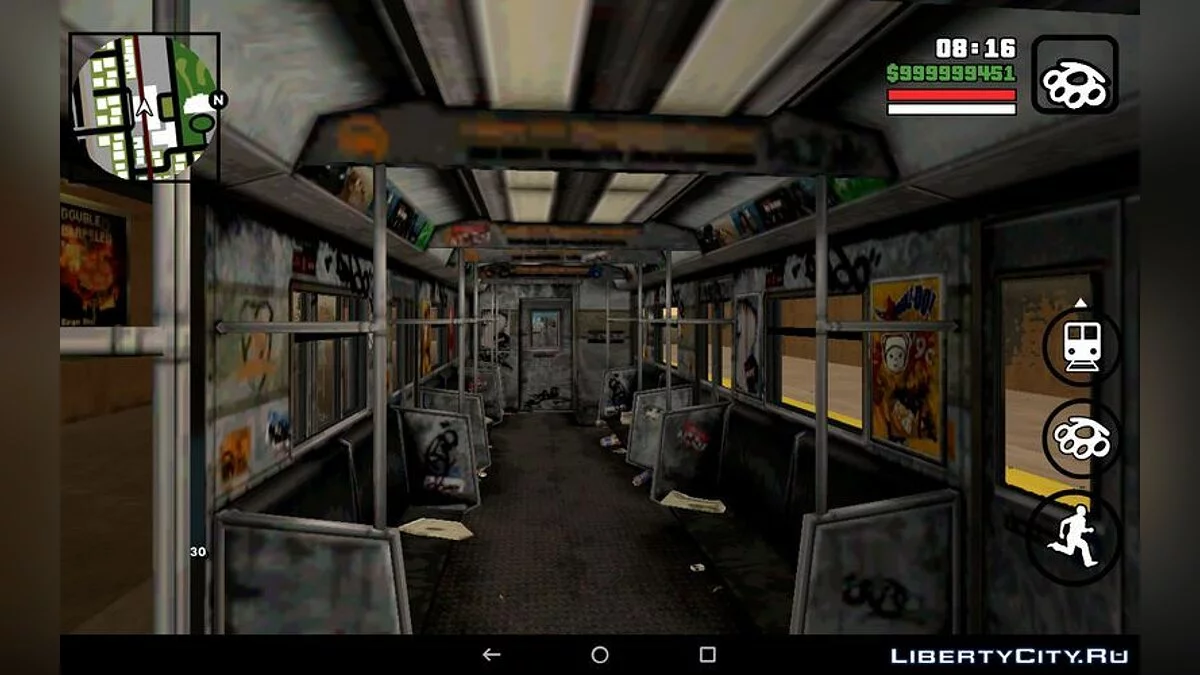 Метро з GTA 4 / GTA San Andreas (iOS, Android)