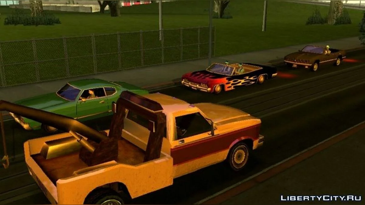تفاصيل صغيرة من ريكينتوش / GTA سان أندرياس (iOS، أندرويد)
