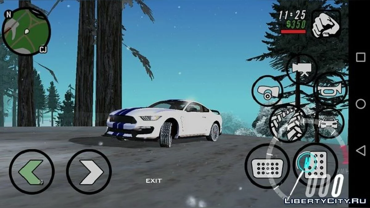 Зимові шини (автомобілі від Rev_Groma) / GTA San Andreas (iOS, Android)