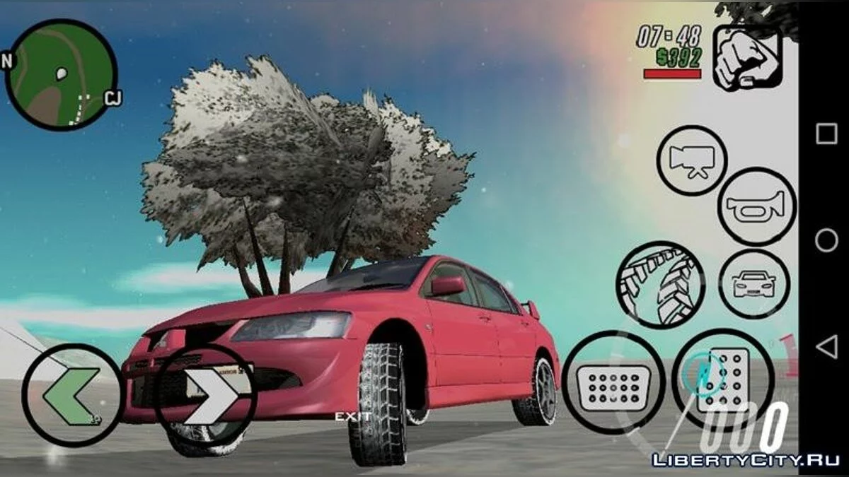 Зимові шини (автомобілі від Rev_Groma) / GTA San Andreas (iOS, Android)