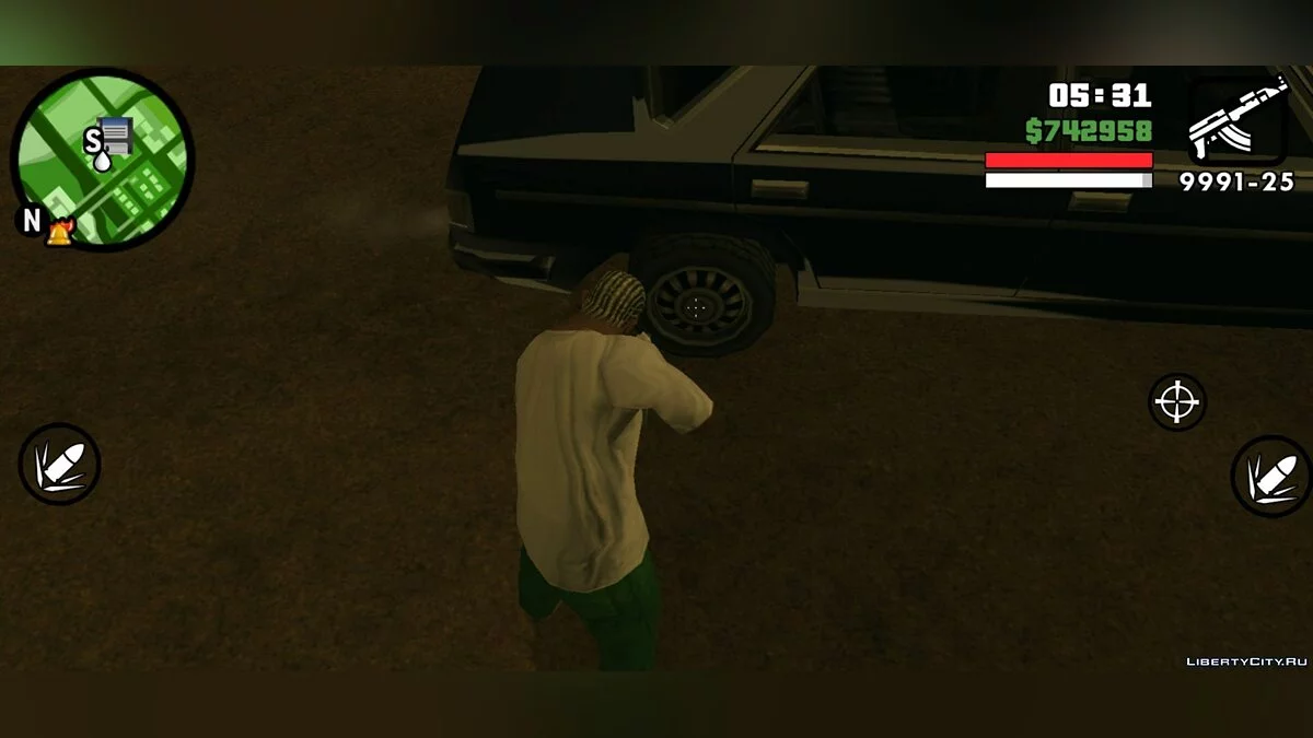 Proper Vehicles Retex to Mobile v3.0 / GTA San Andreas (iOS, Android)