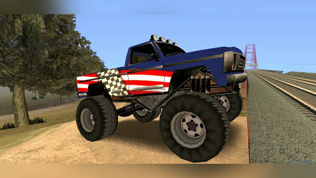 Retexturieren Sie originale Fahrzeuge in HD / GTA San Andreas (iOS, Android)