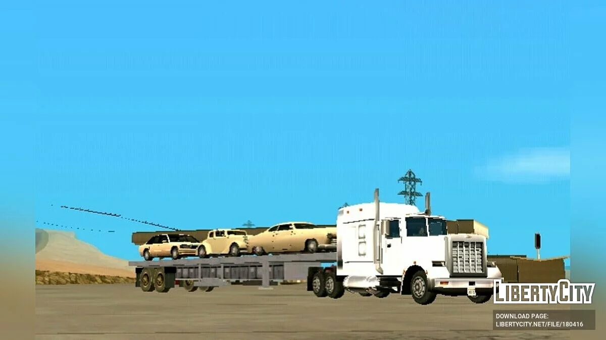 Towable Static Trailer / GTA San Andreas (iOS, Android)