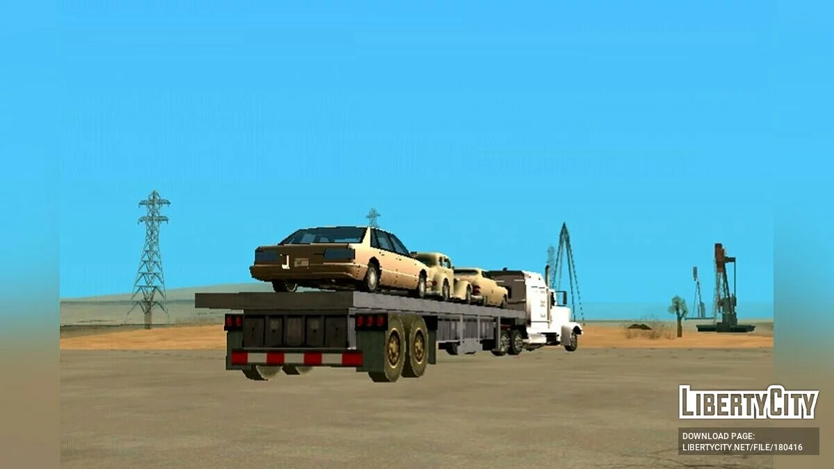 Towable Static Trailer / GTA San Andreas (iOS, Android)