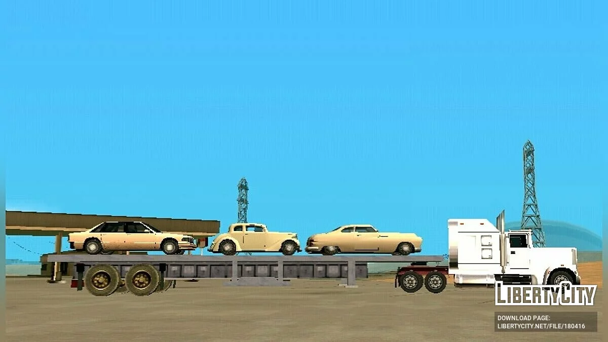 Towable Static Trailer / GTA San Andreas (iOS, Android)