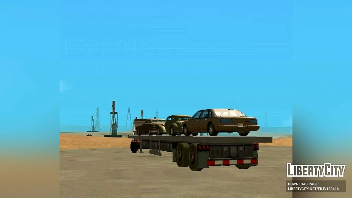 Towable Static Trailer / GTA San Andreas (iOS, Android)