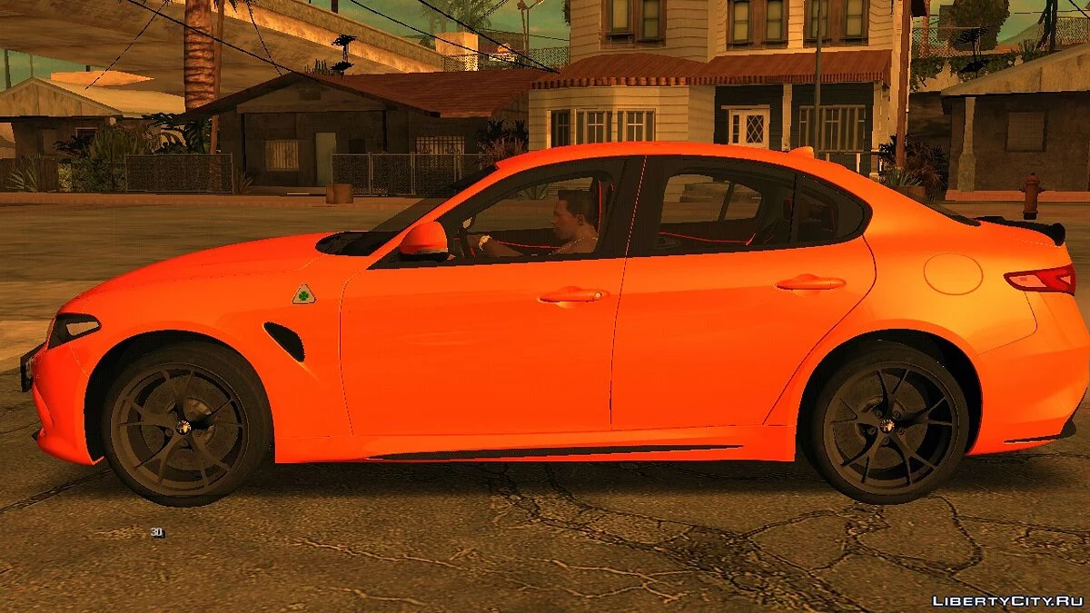 Alfa Romeo Guilia / GTA San Andreas (iOS, Android)