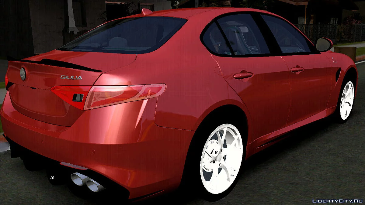 Alfa Romeo Giulia Quadrifoglio (тільки DFF) / GTA San Andreas (iOS, Android)